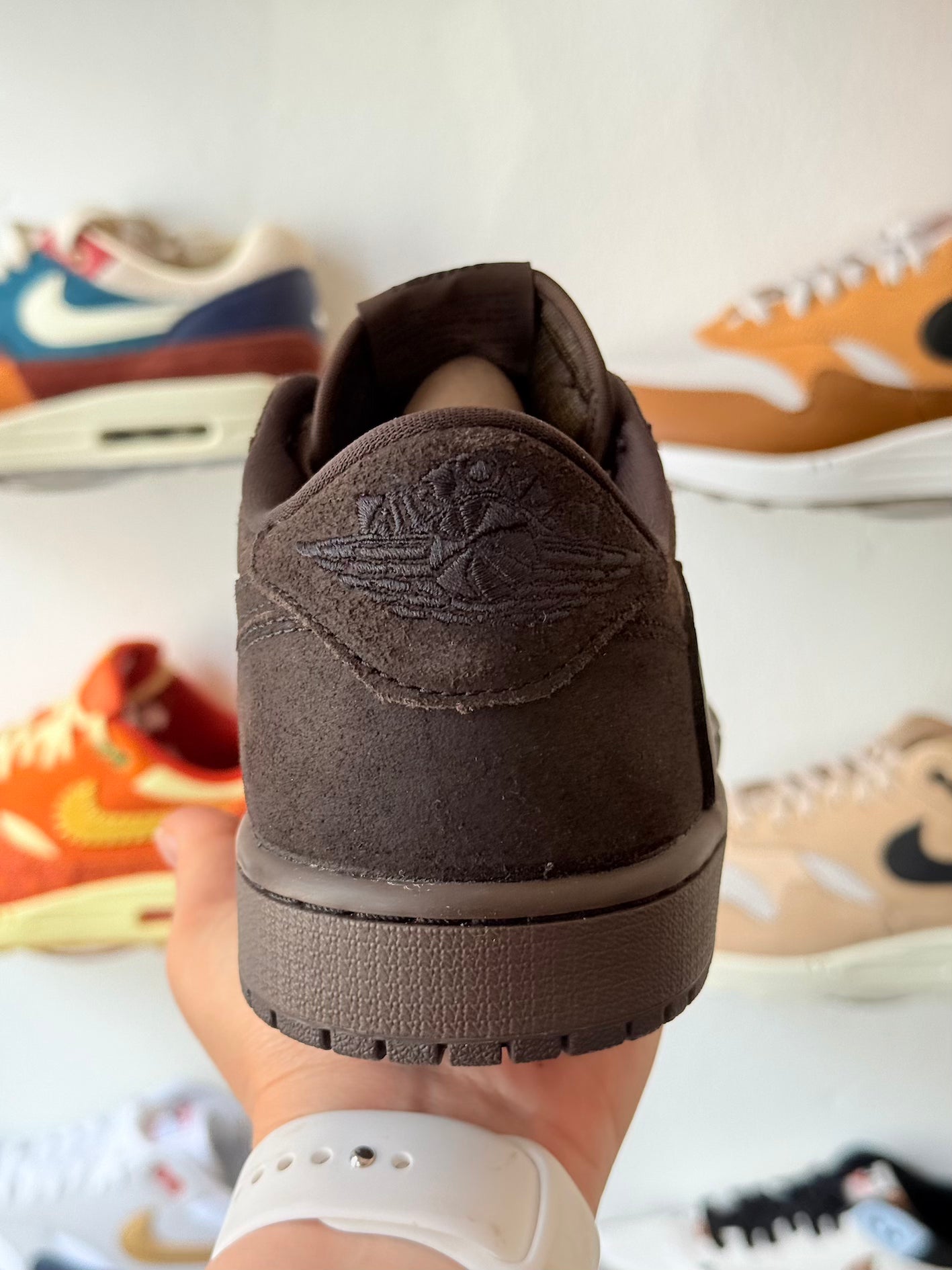 Air Jordan 1 Retro Low OG SP Travis Scott 'Velvet Brown'