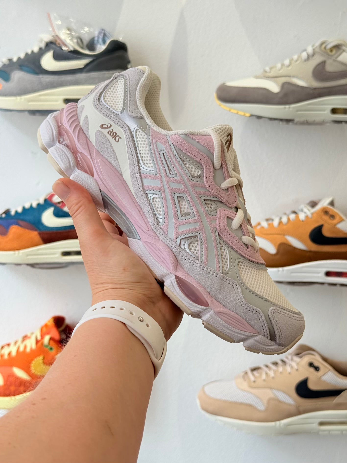 ASICS Gel NYC 'Concrete Barely Rose'