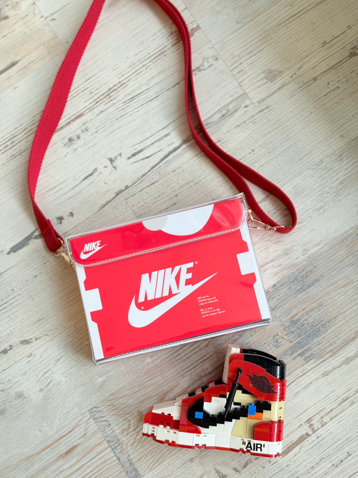 Custom Sneaker Box Bag - Nike (Red)