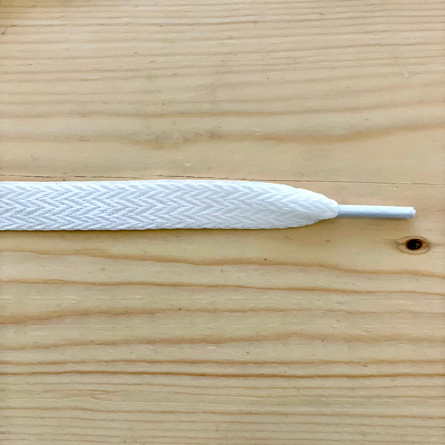 Extra Wide Laces 15mm Zigzag 'White'