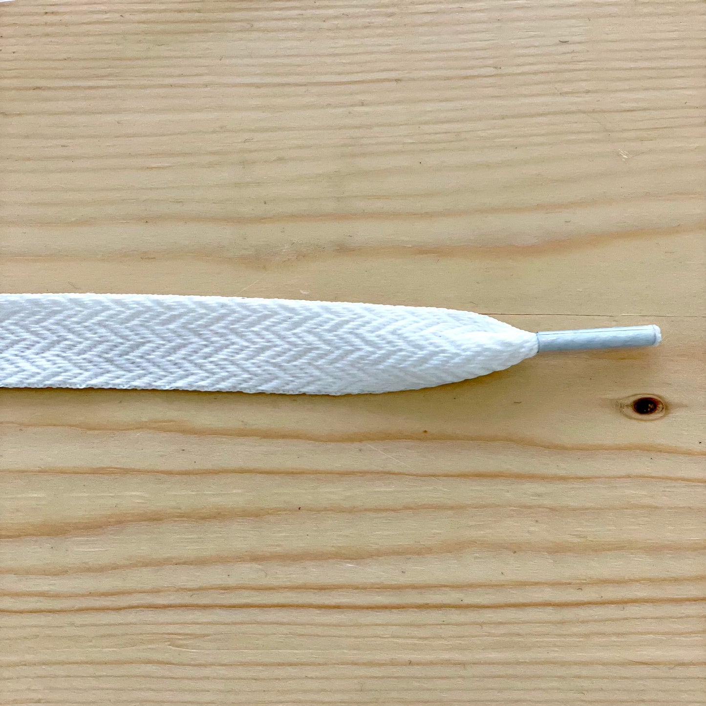 Extra Wide Laces 20mm Zigzag 'White' - Adidas Campus 00s