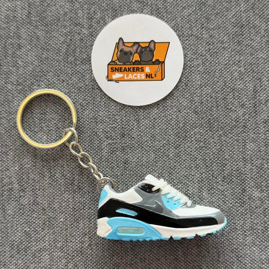 Nike Air Max 90 'Laser Blue' - Mini Sneaker Sleutelhanger