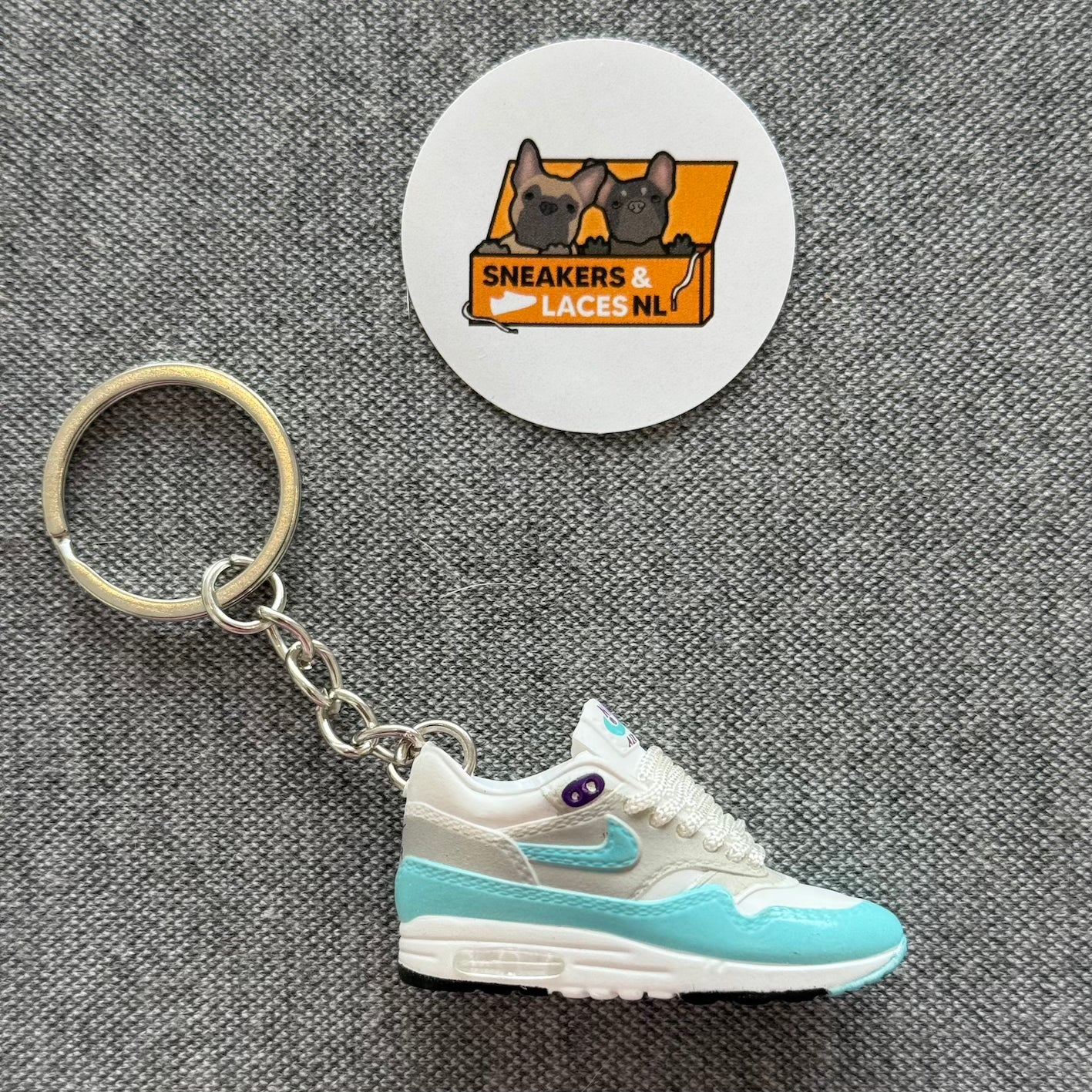 Nike Air Max 1 Anniversary 'Aqua' - Mini Sneaker Sleutelhanger