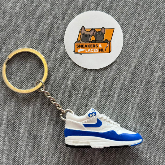 Nike Air Max 1 Anniversary 'Royal' - Mini Sneaker Sleutelhanger