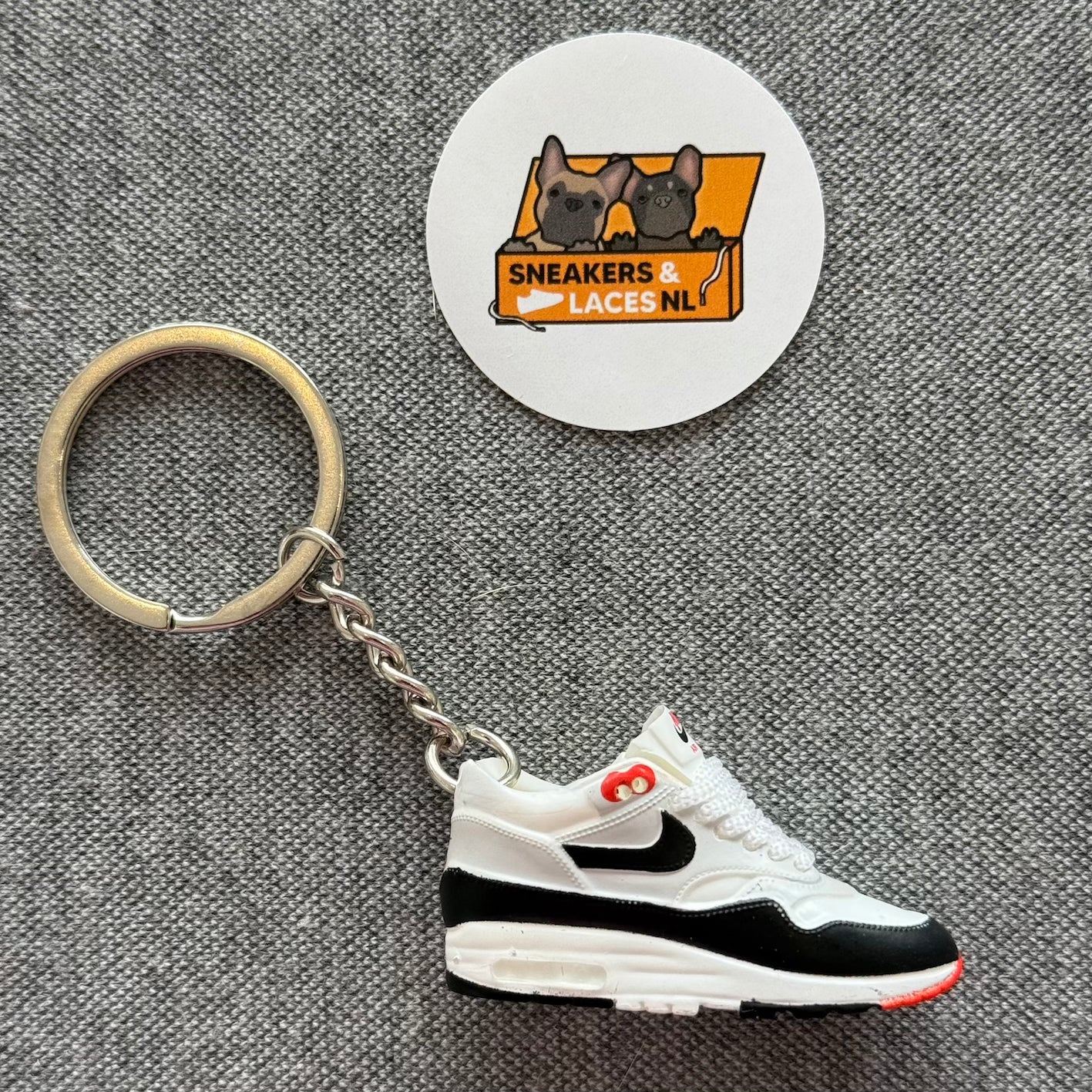 Nike Air Max 1 Anniversary 'Obsidian' - Mini Sneaker Sleutelhanger