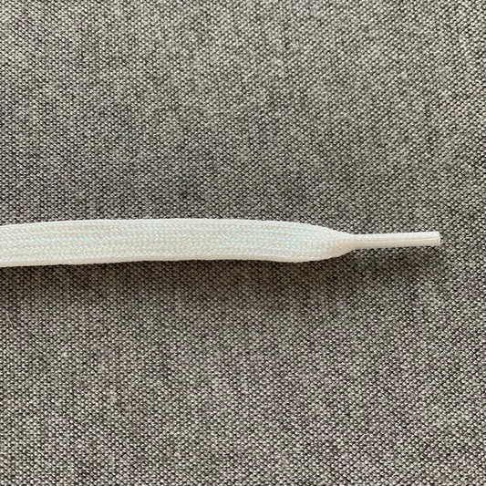 Platte Veters 8mm 'Parelmoer/Glitter'