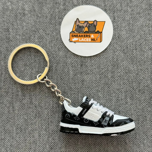 Louis Vuitton LV Trainer 'Black' - Mini Sneaker Sleutelhanger