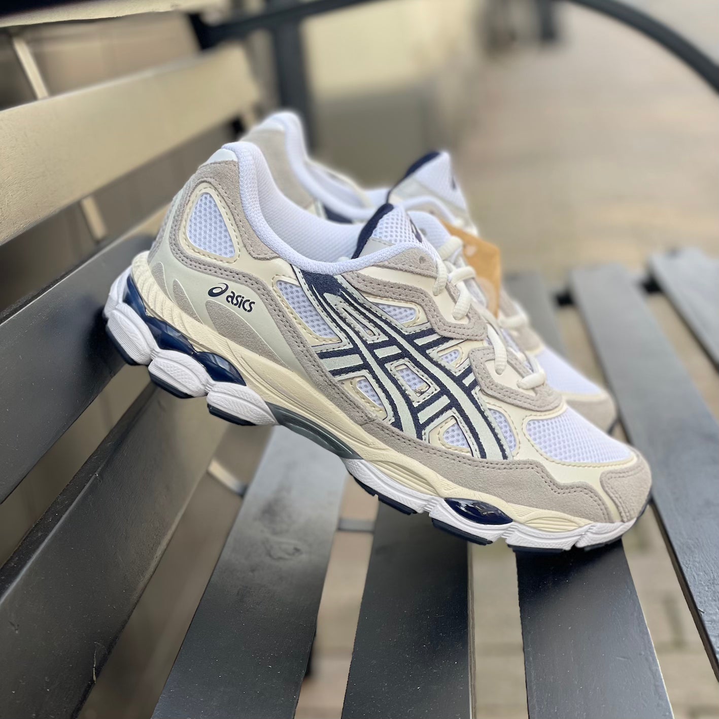 ASICS Gel NYC 'White Midnight Navy’