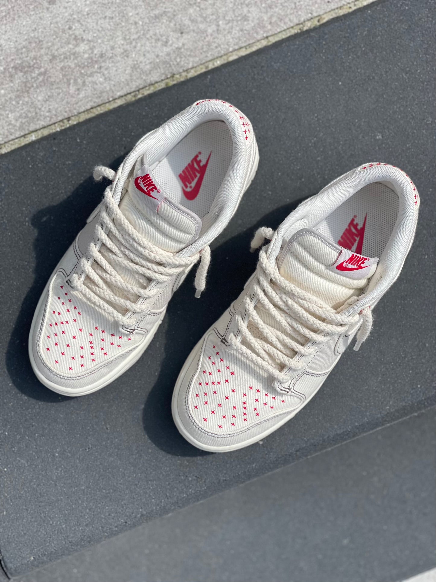 Round Rope Laces 8mm 'Sail'