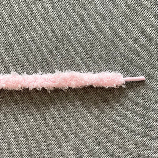 Fluffy Veters 10mm 'Roze'