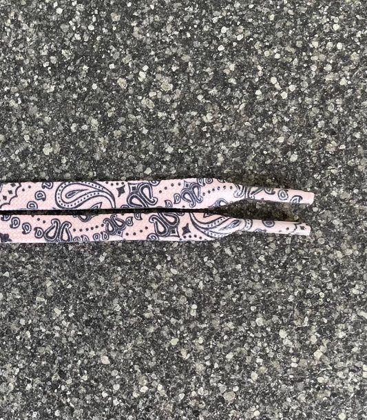 Platte Veters 8mm 'Paisley Pink'