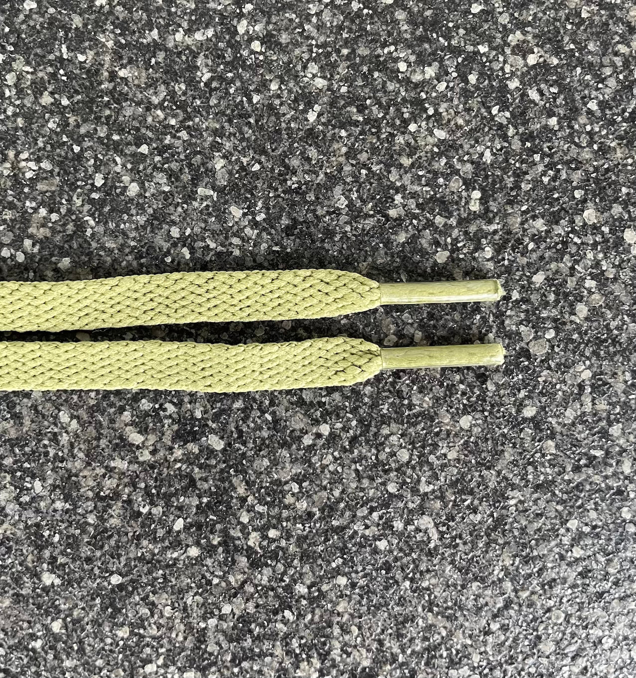 Flat Laces 8mm 'Olive Green'