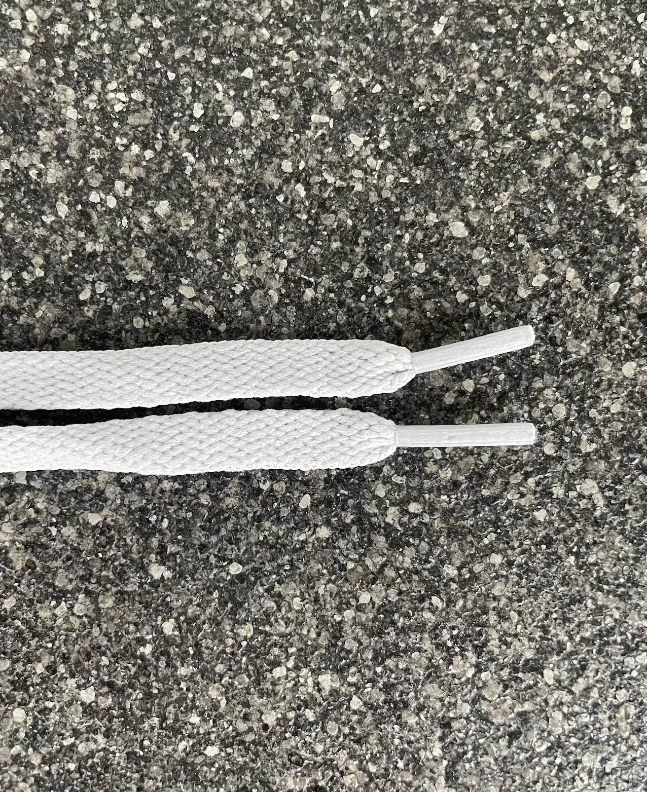 Flat Laces 8mm 'Light Grey'