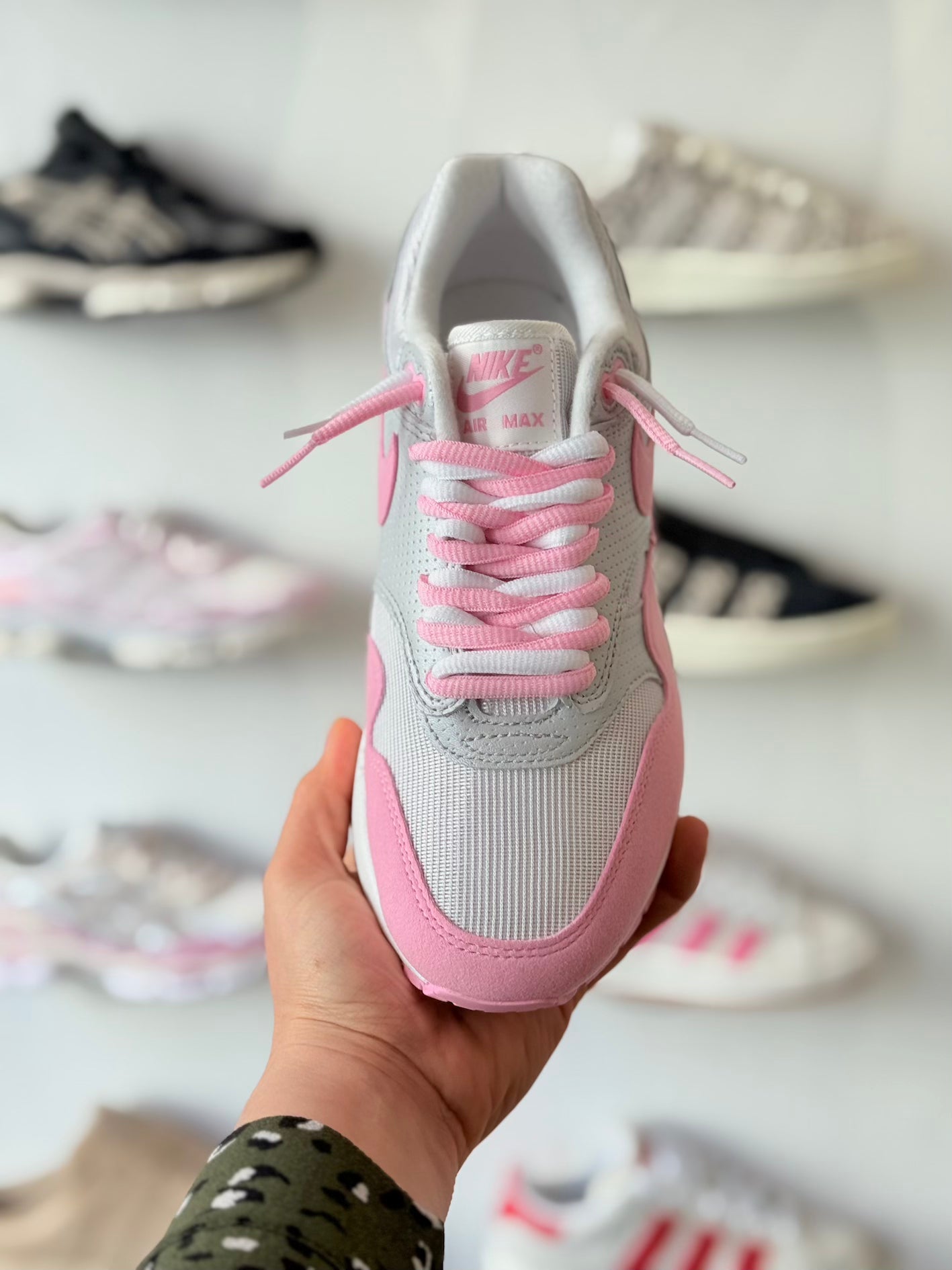 Asics Veters 7mm 'Roze'