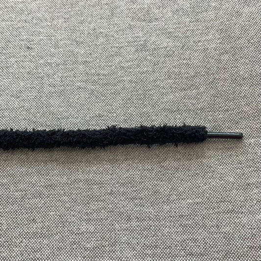 Fluffy Veters 8mm 'Zwart'