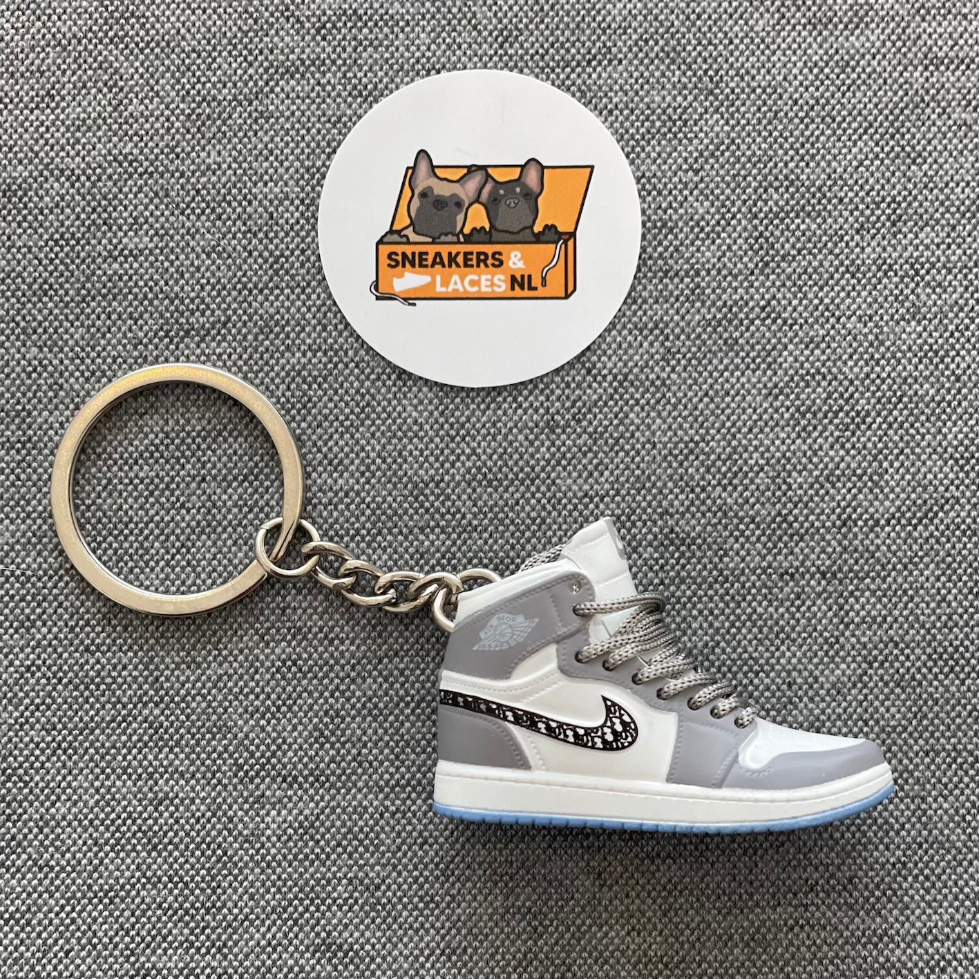 Air Jordan 1 Retro High 'Dior' - Mini Sneaker Sleutelhanger