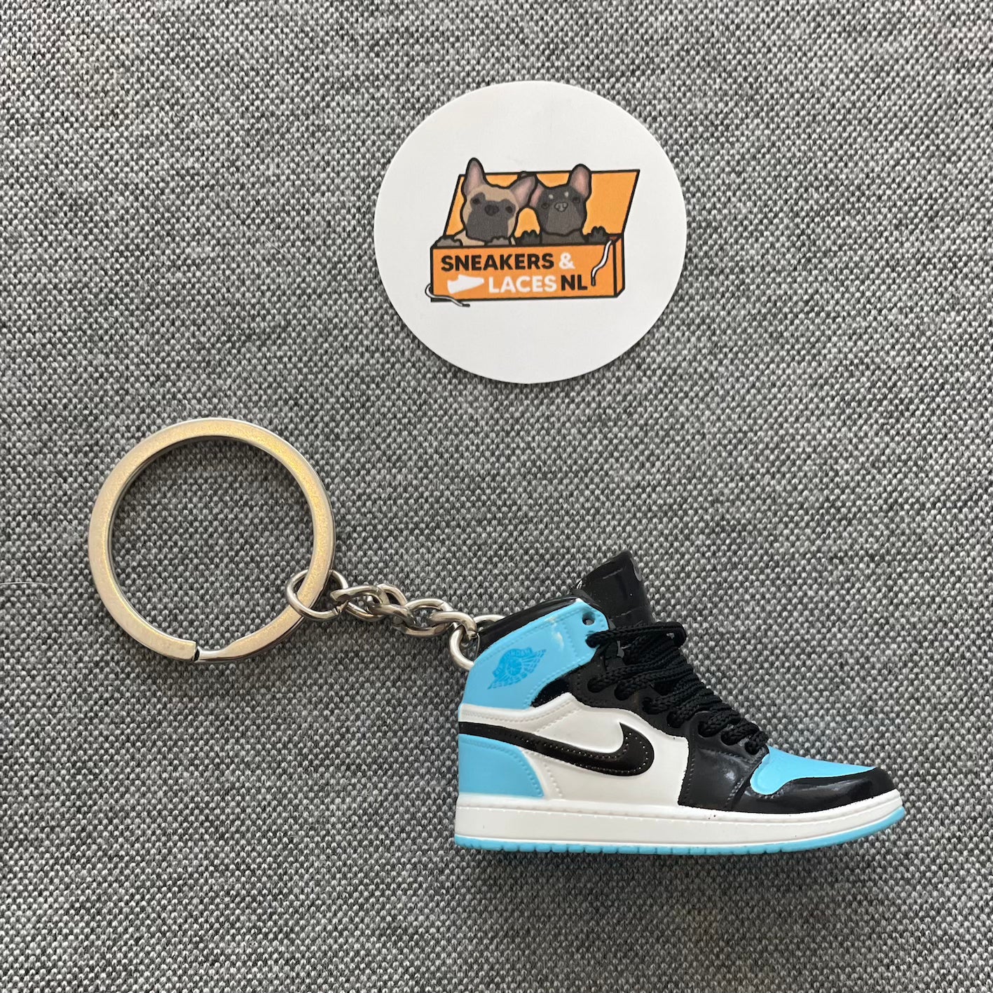 Air Jordan 1 Retro High 'UNC Patent' - Mini Sneaker Sleutelhanger