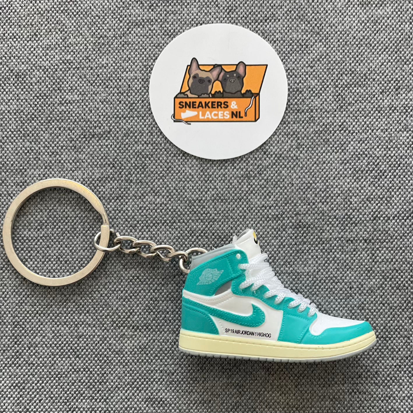 Air Jordan 1 Retro High 'Turbo Green' - Mini Sneaker Sleutelhanger