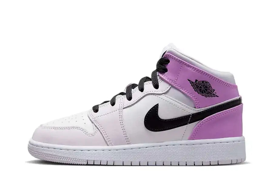 Air Jordan 1 Mid 'Barley Grape' (GS)