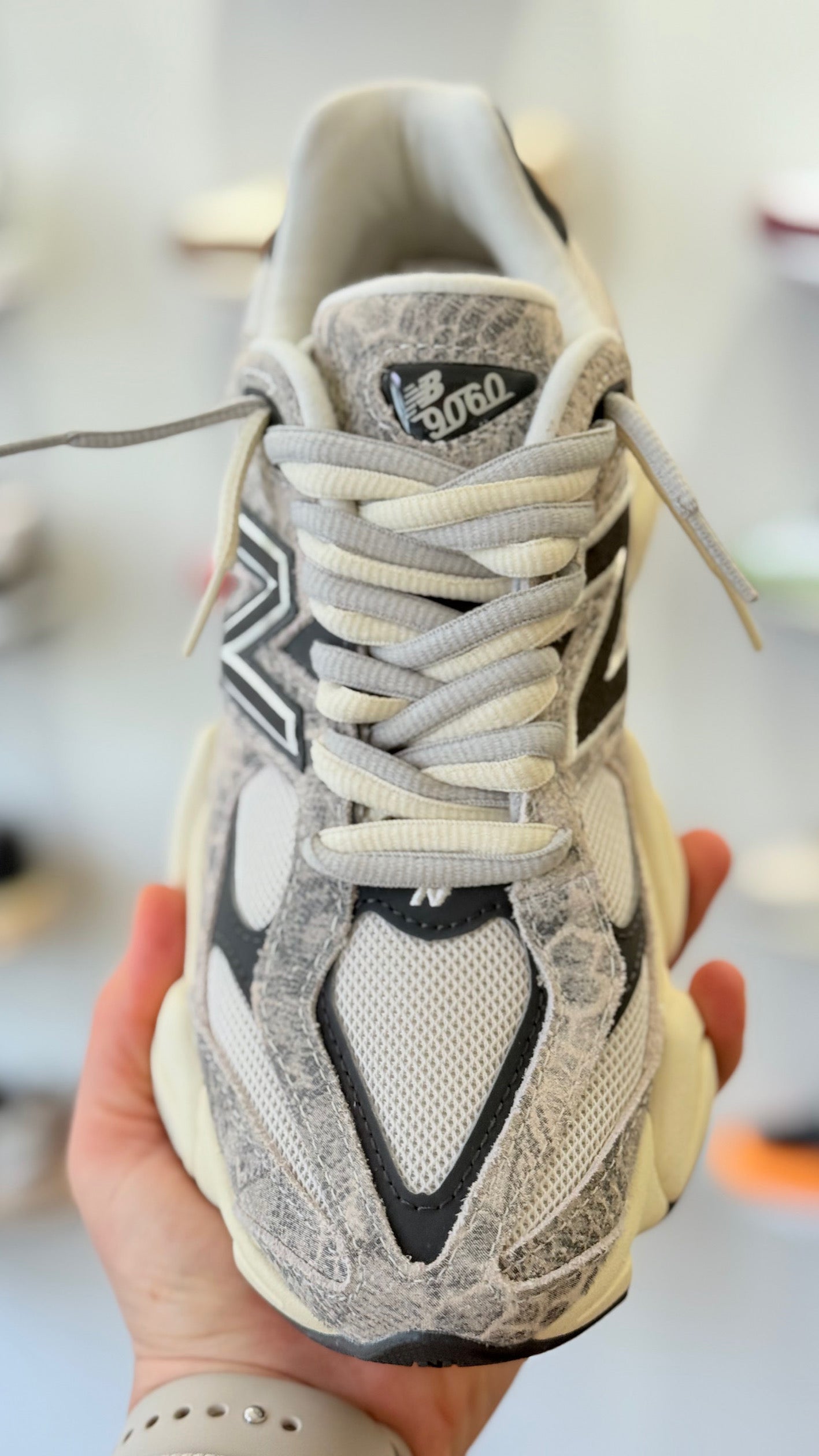 Asics Veters 7mm 'Licht Grijs'