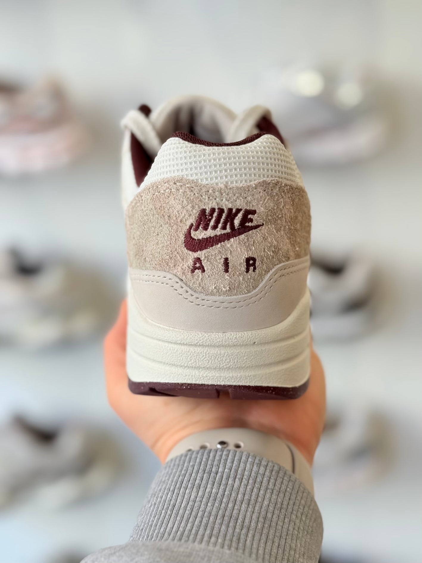 Nike Air Max 1 'Sail Burgundy Crush'