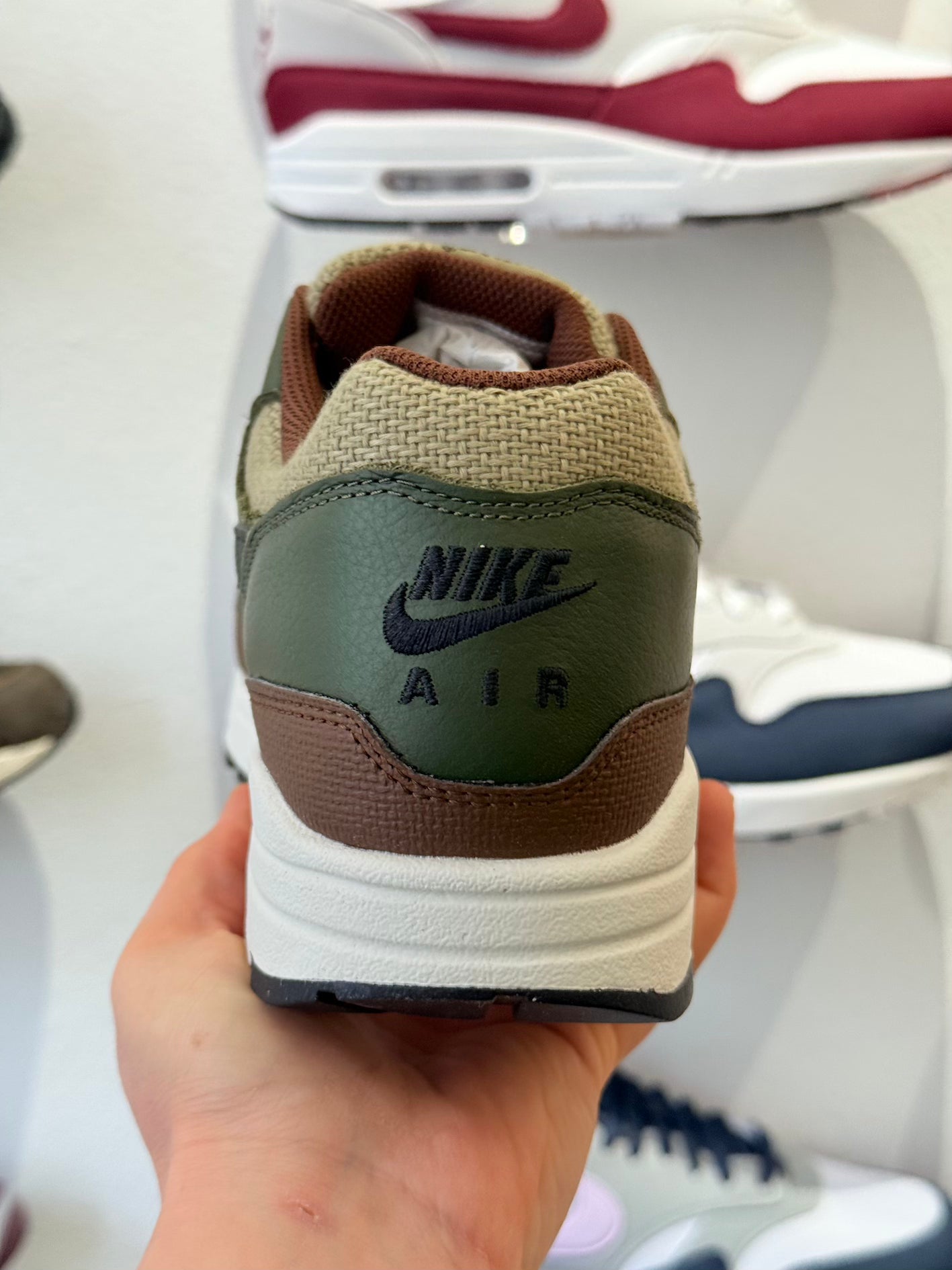 Nike Air Max 1 Essential PRM Neutral Olive Cacao Wow