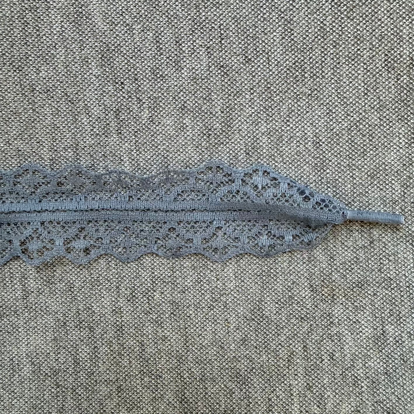 Veters Kant 'Grijs' 120 cm