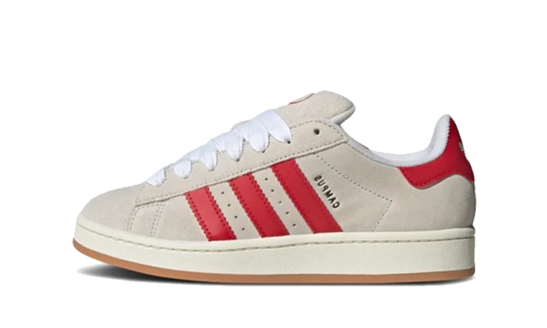 Adidas Campus 00s 'Crystal White Better Scarlet' (W)