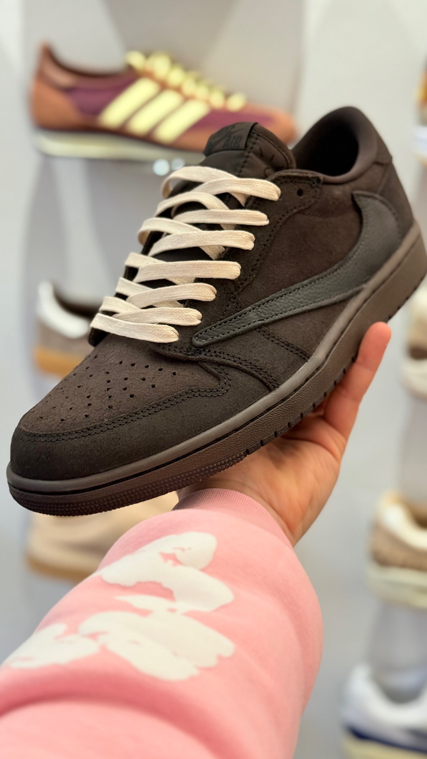 Platte Veters Gewaxt 7mm 'Beige'