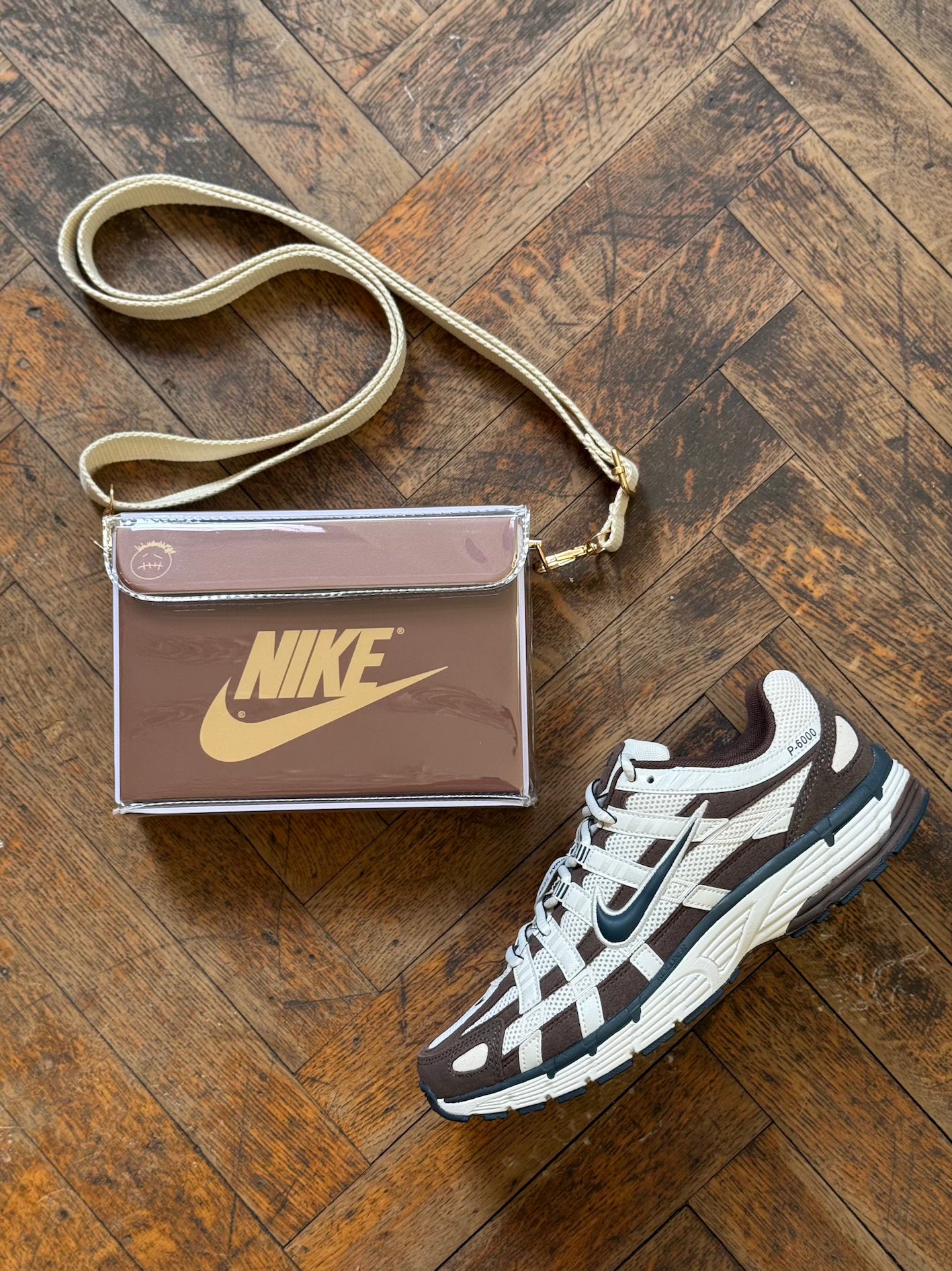 Custom Sneaker Bag - Nike x Travis Scott Brown