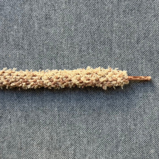 Fluffy Veters 10mm 'Zand/Bruin'