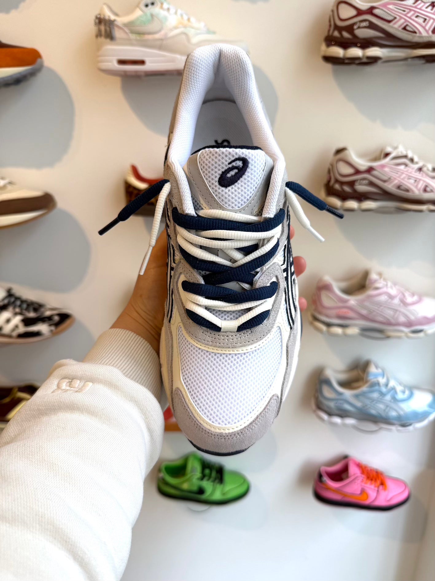 ASICS Gel NYC 'White Midnight Navy’