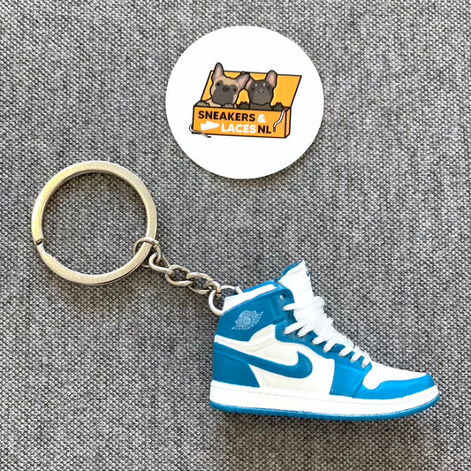 Air Jordan 1 Retro High 'University Blue' - Mini Sneaker Sleutelhanger