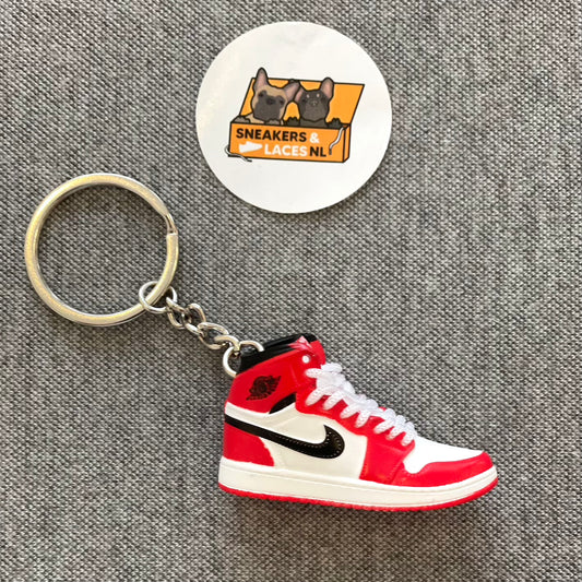 Air Jordan 1 Retro High 'Chicago Lost & Found' - Mini Sneaker Sleutelhanger