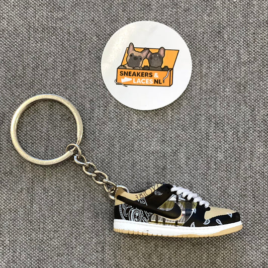 Nike SB Dunk Low 'Travis Scott' - Mini Sneaker Keychain