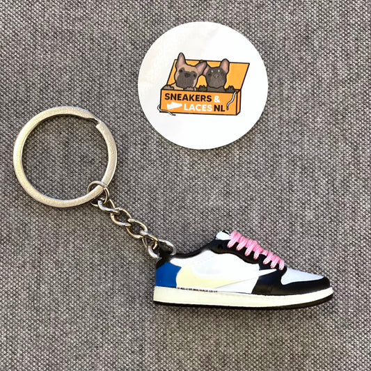 Air Jordan 1 Retro Low Travis Scott 'Fragment' - Mini Sneaker Sleutelhanger