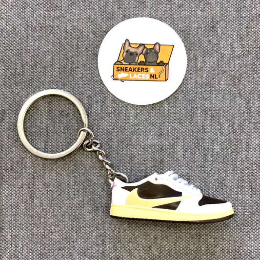 Air Jordan 1 Retro Low Travis Scott 'Reverse Mocha' - Mini Sneaker Sleutelhanger