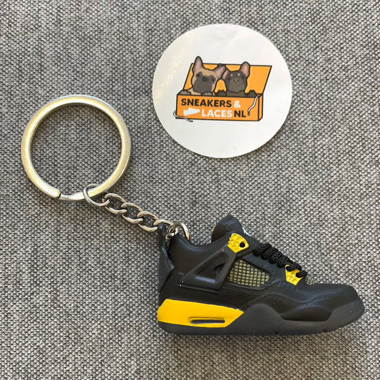 Air Jordan 4 Retro 'Thunder' - Mini Sneaker Sleutelhanger