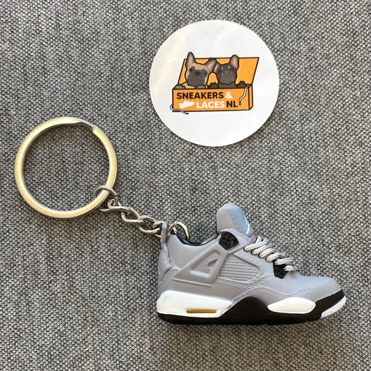 Air Jordan 4 Retro 'Cool Grey' - Mini Sneaker Sleutelhanger