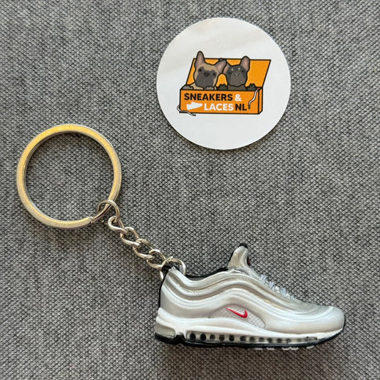 Nike Air 97 'Silver Bullet' - Mini Sneaker Sleutelhanger