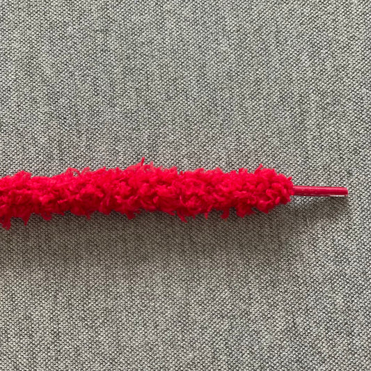 Fluffy Veters 10mm 'Rood'