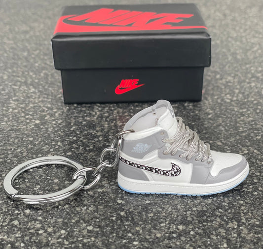 Air Jordan 1 Retro High 'Dior' - Mini Sneaker Sleutelhanger