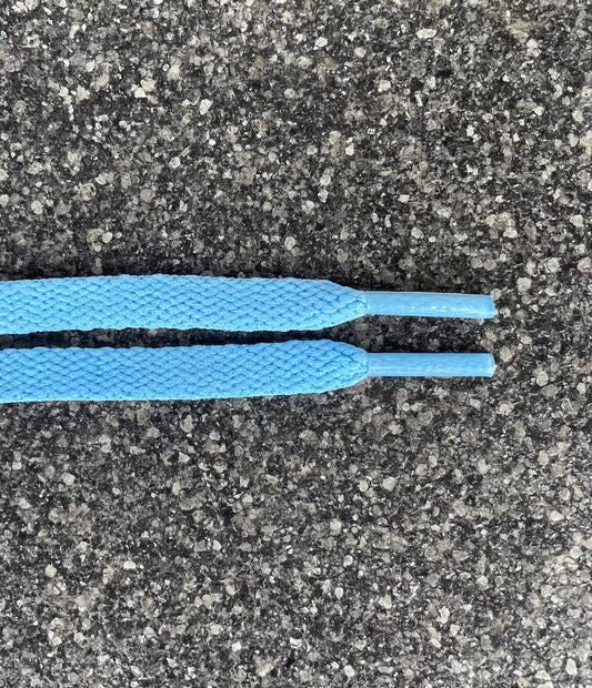 Flat Laces 8mm 'Sky Blue'