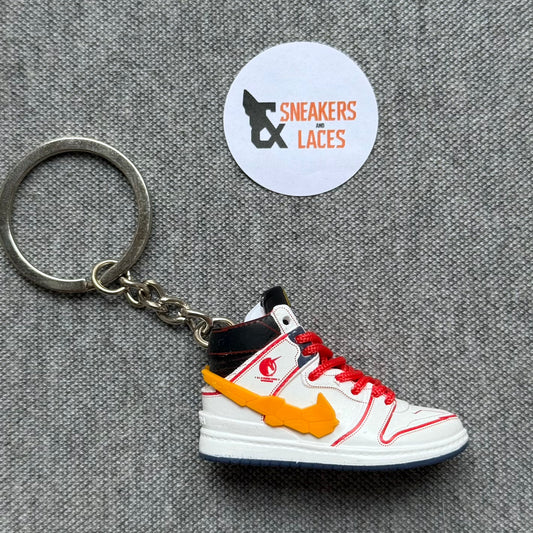 Nike SB Dunk High 'RX-0 Unicorn Gundam' - Mini Sneaker Sleutelhanger