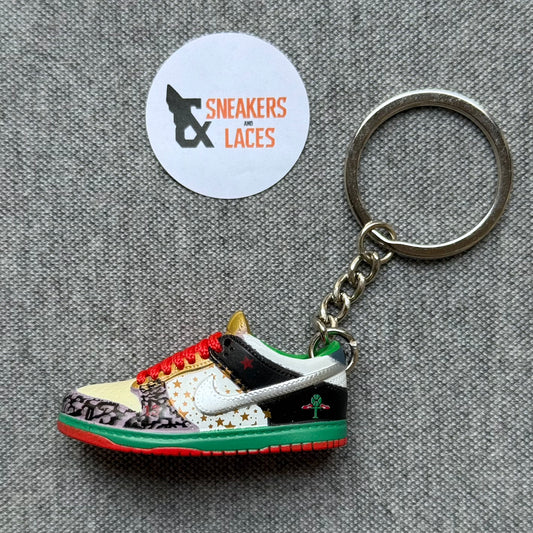 Nike SB Dunk Low 'What The Paul Left Shoe' - Mini Sneaker Sleutelhanger