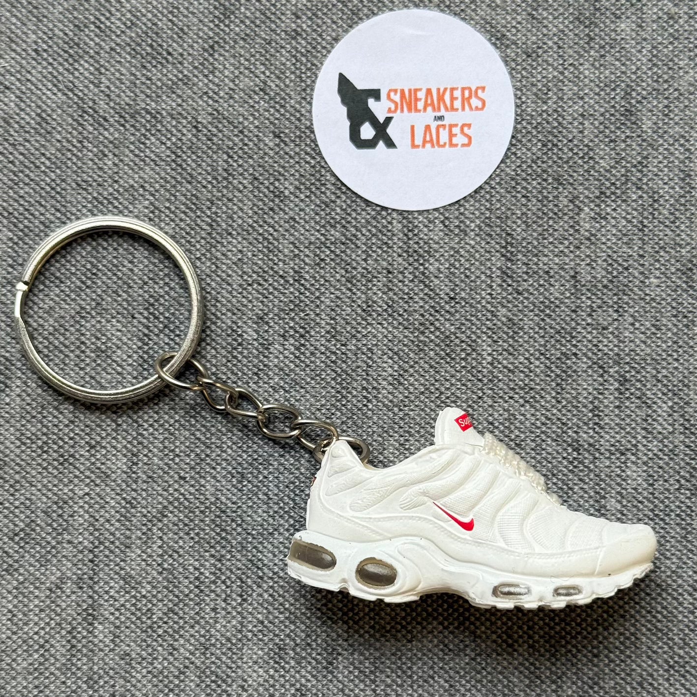 Nike Air Max 97 x Supreme 'White' - Mini Sneaker Sleutelhanger