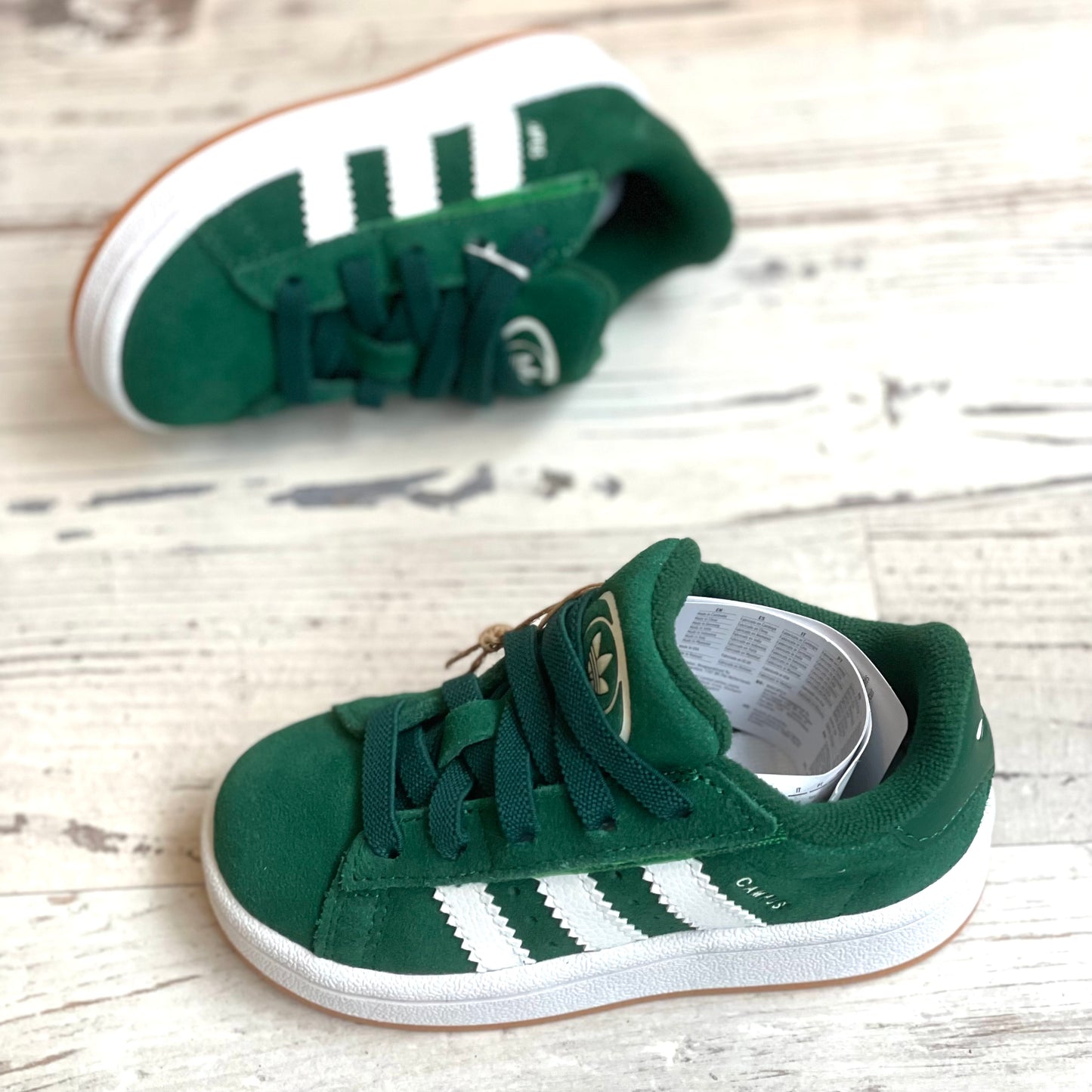 Adidas Campus 00s 'Dark Green White' (TD)