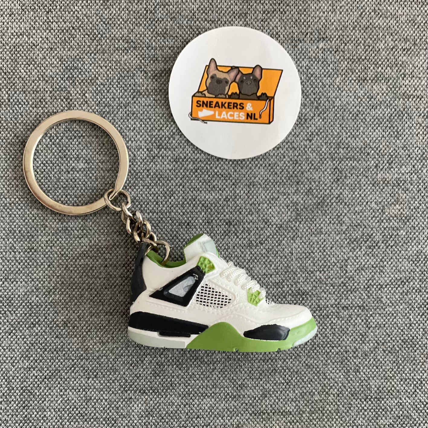 Air Jordan 4 Retro 'Seafoam' - Mini Sneaker Sleutelhanger