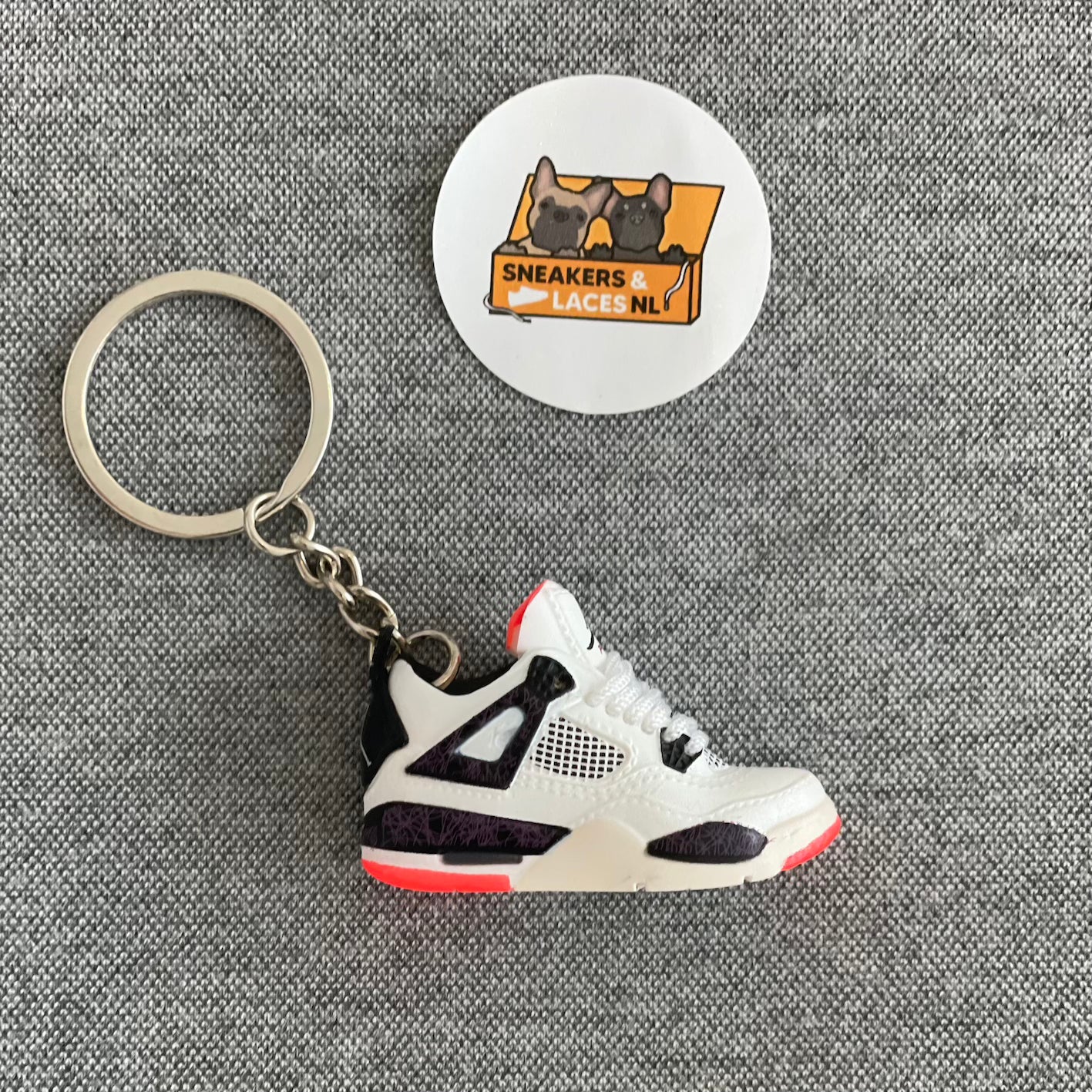 Air Jordan 4 Retro 'Flight Nostalgia' - Mini Sneaker Sleutelhanger