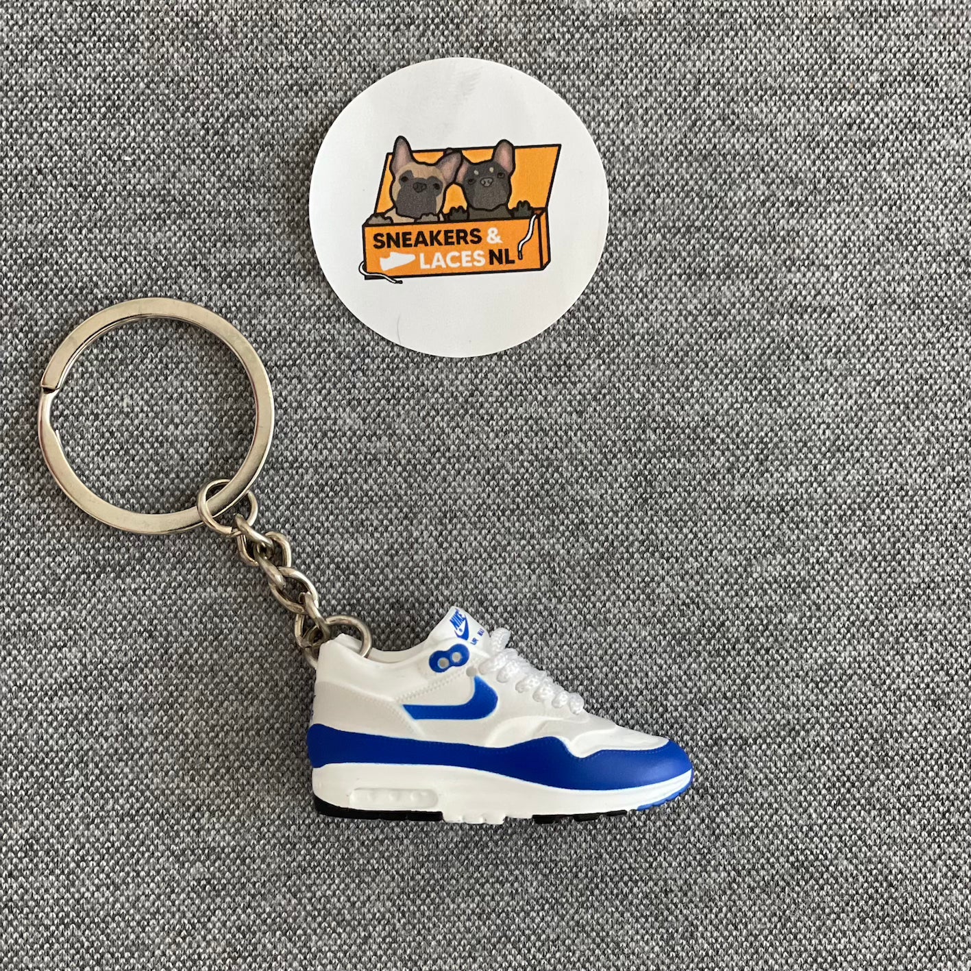 Nike Air Max 1 Anniversary 'Royal' - Mini Sneaker Sleutelhanger